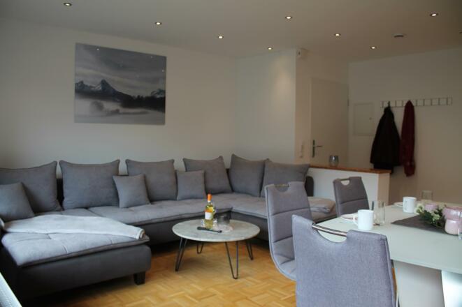 Sofalandschaft im Wohnzimmer