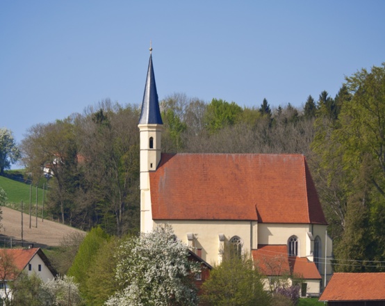 St. Anna bei Ering von Süden