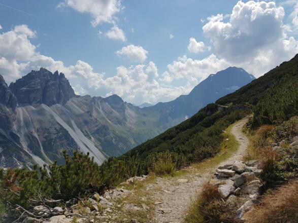 Sommer Wanderung am Elfer Stubaital