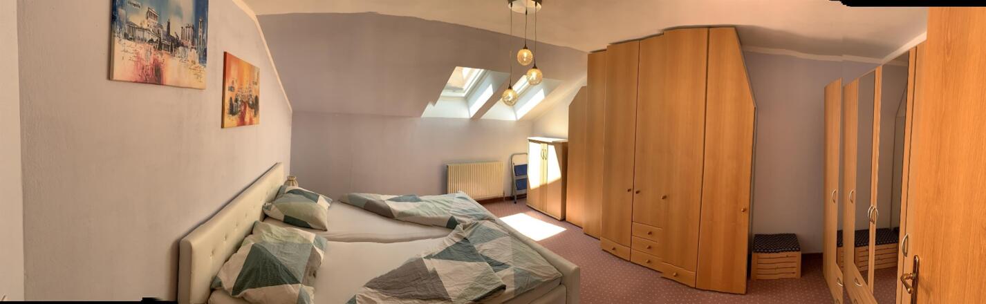 Schlafzimmer-Panorama