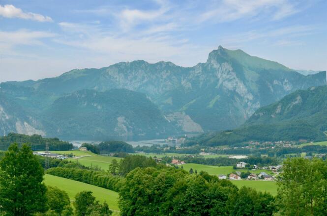 Blick zum Traunsee