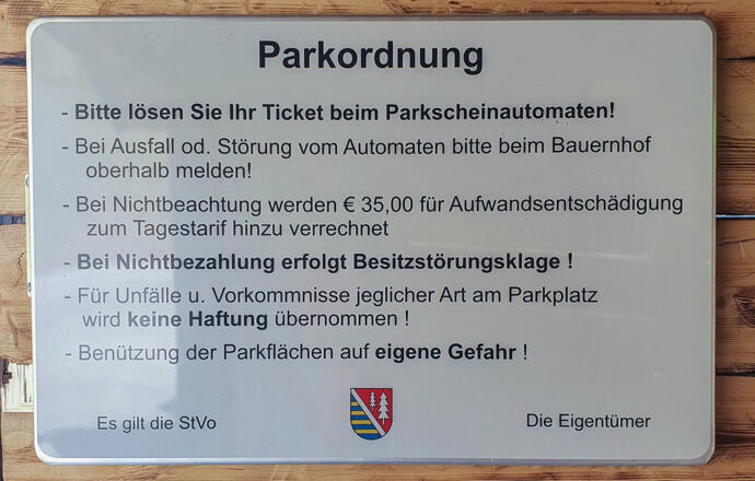 Parkordnung neu (2022)
