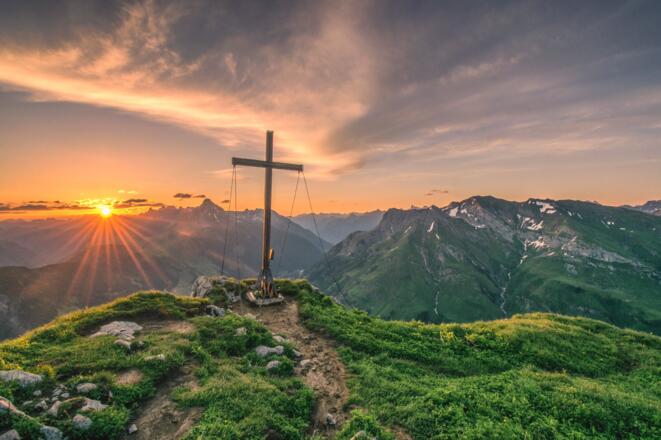 Wartherhorn Sonnenaufgang