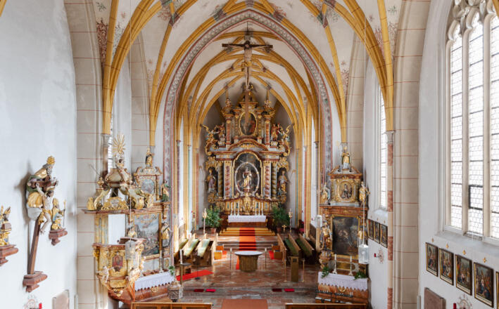 Erlach, Pfarrkirche Maria-Himmelfahrt, Innen
