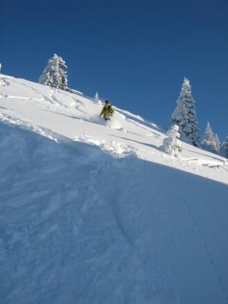 Pulverschnee