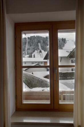 Aussicht vom Wohnzimmer