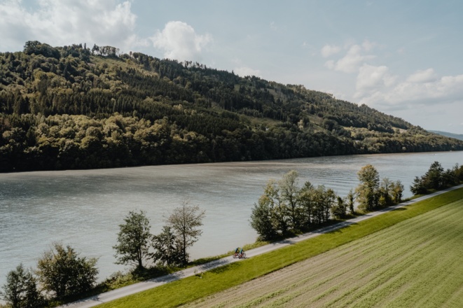 Radtour am Donauradweg Freizell
