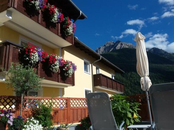 Aussicht auf Serles und Elfer