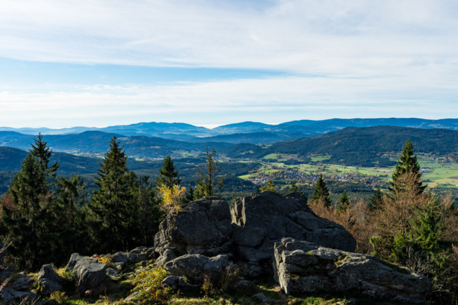Fernblicke vom Großen Arber