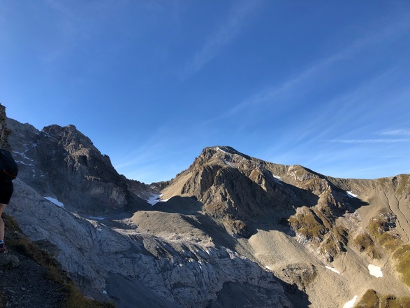 Blick zum Trittkopf