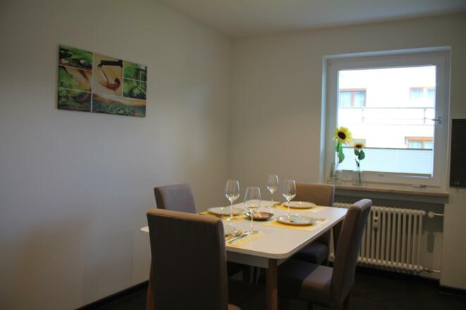 Essplatz in der Küche