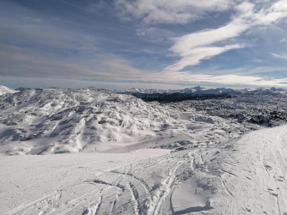 Skifahren am Dachstein Krippenstein