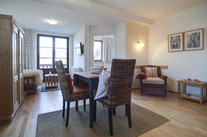 Ferienwohnung Buchsgarten Wohnraum