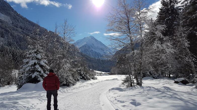 Winter Alber Klaus FerienwohnungenWanderung