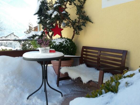 Ansicht Haus WinterTerrasse  Alber Klaus Ferienwoh