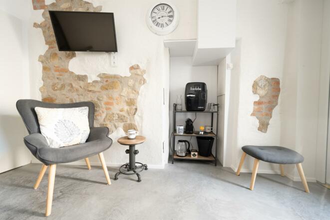 Großzügige Regendusche