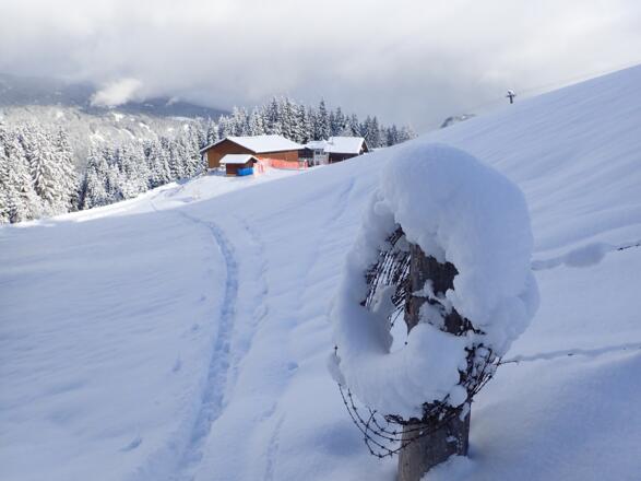 Aufstieg nach der Sonn Alm