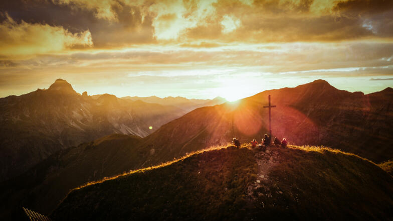 Sonnenuntergang Höferspitze