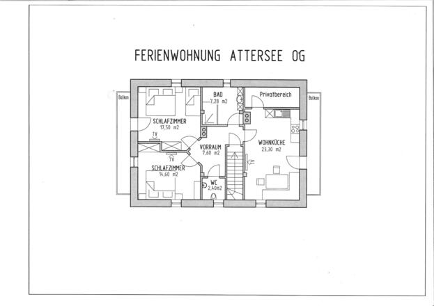 Ferienwohnung Attersee OG
