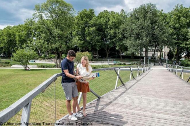 Gelände der ehemaligen Landesgartenschau in Rosenheim