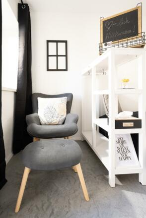 Badezimmer im Loftcharakter