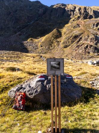 Dritte Infotafel am Wilde-Wasser-Weg