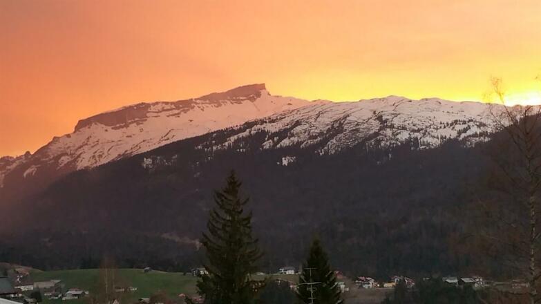 Blick zum Ifen und dem Gottesackerplateau