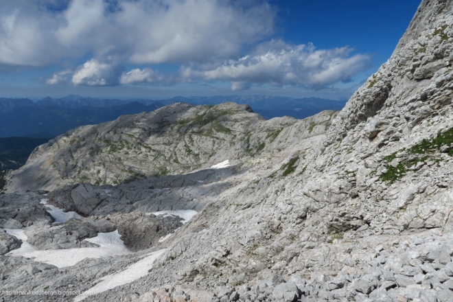 Jul 1 Grünkogel (1914m), Niederer Grünberg (2174m), Hoher Grünberg (2243m), Weittal-Gschlösslkogel (2168m), Hoher Trog (2359m), Mittlerer Ochsenkogel (2365m), Niederer Ochsenkogel (2220m), 01.07.2018 (35/95) Ich bin wieder mal im Dachsteingebirge unt