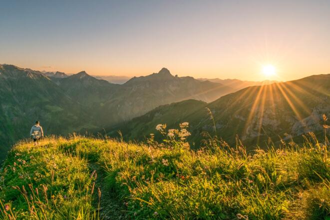 Sonnenuntergang Höferspitze