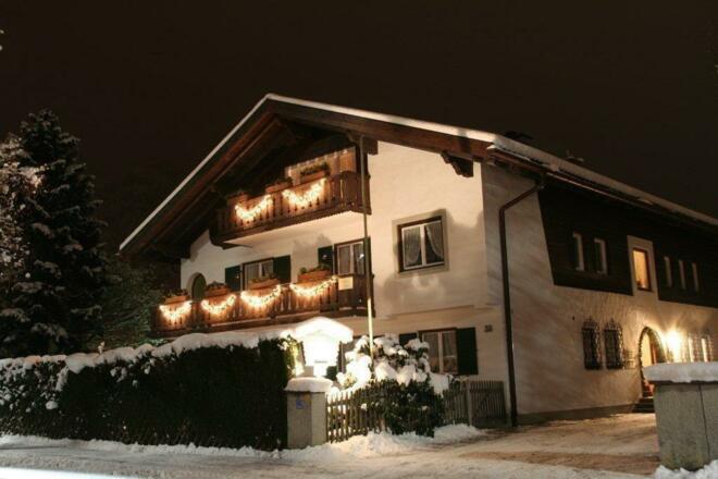 Haus Anton im Winter