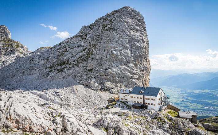 Das Riemannhaus im Steinernen Meer