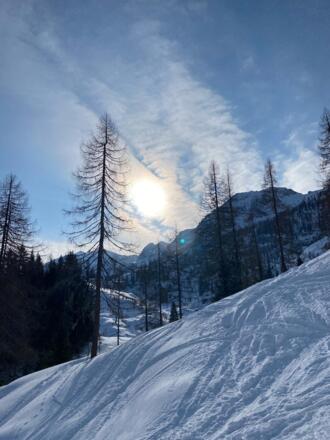 Aufstieg zur Südwiener Hütte