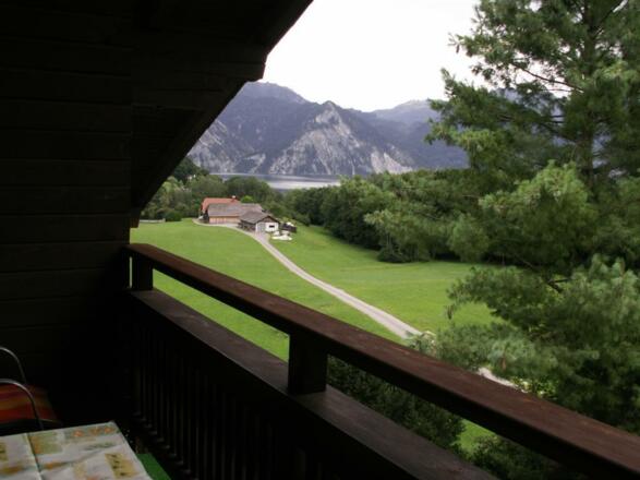 Ausblick Balkon