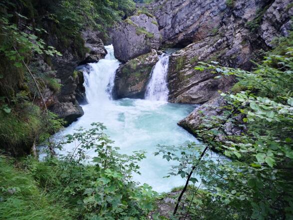 Stromboding-Wasserfall der Steyr bei Hinterstoder