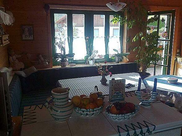 Gastgeberstube für Kaffeeplauscherl mit Gästen