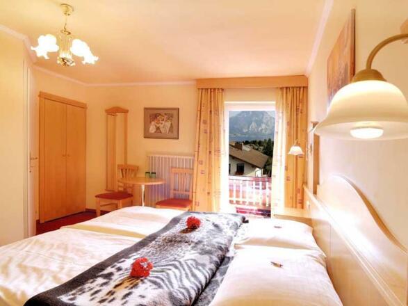 Doppelzimmer mit Aussicht auf den Traunstein