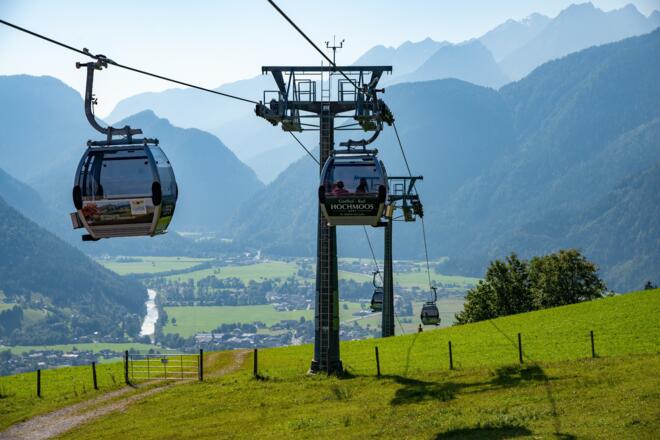 Blick vom Loderbichl nach Lofer/St. Martin