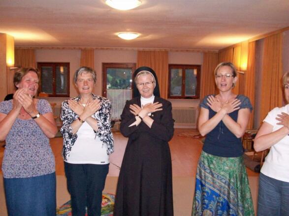 Meditieren mit Sr. Huberta Rohrmoser