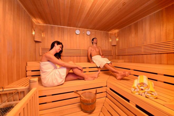 Sauna innen