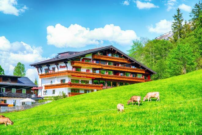Südseite des Hauses