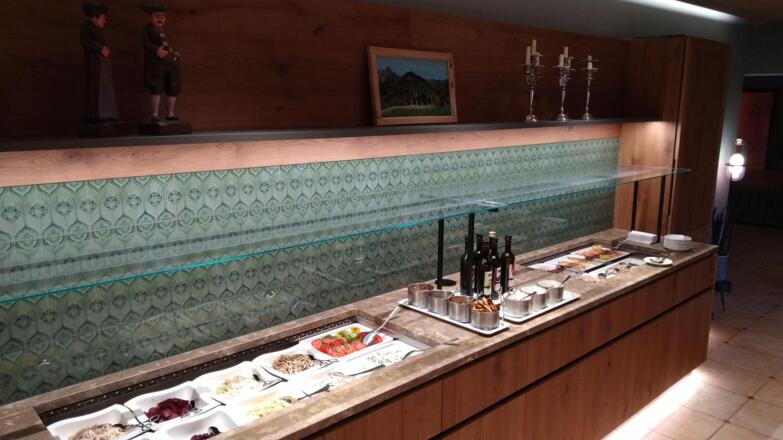Salatbuffet im Restaurant