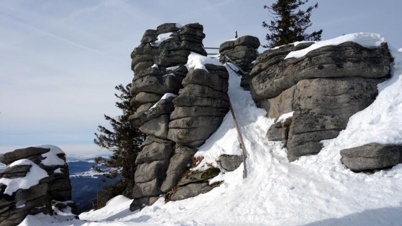 Dreisessel Felsen 1312m