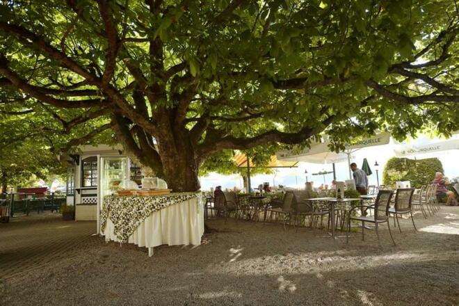 Schlick Gastgarten am See