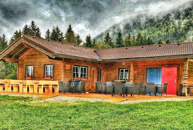 Tubinghütte Sommer