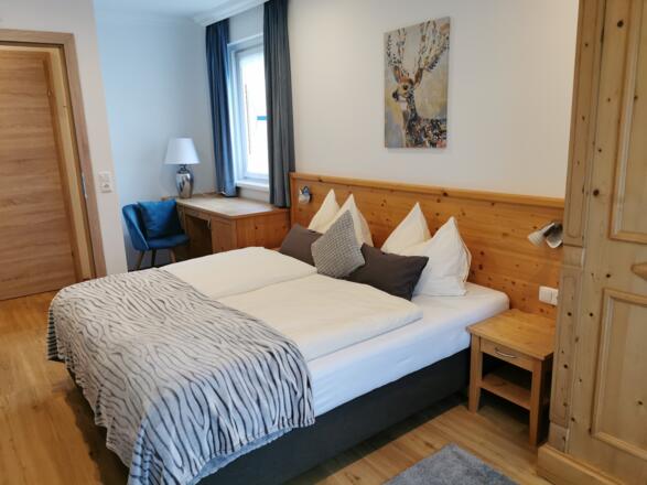 Schlafzimmer Appartementhaus Waldhorn