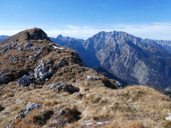 Gipfelgrat zum Fakstein