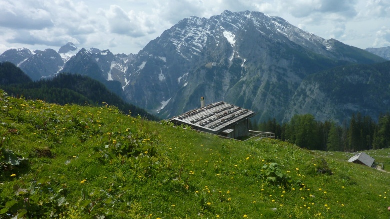 Kurz vor der Priesbergalm