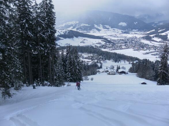 Ascherpiste zurück nach Altenmarkt
