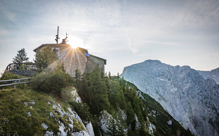 Letzte Sonnenstrahlen am Kehlstein