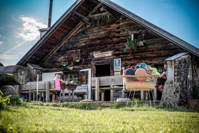 Lärchenhütte außenansicht